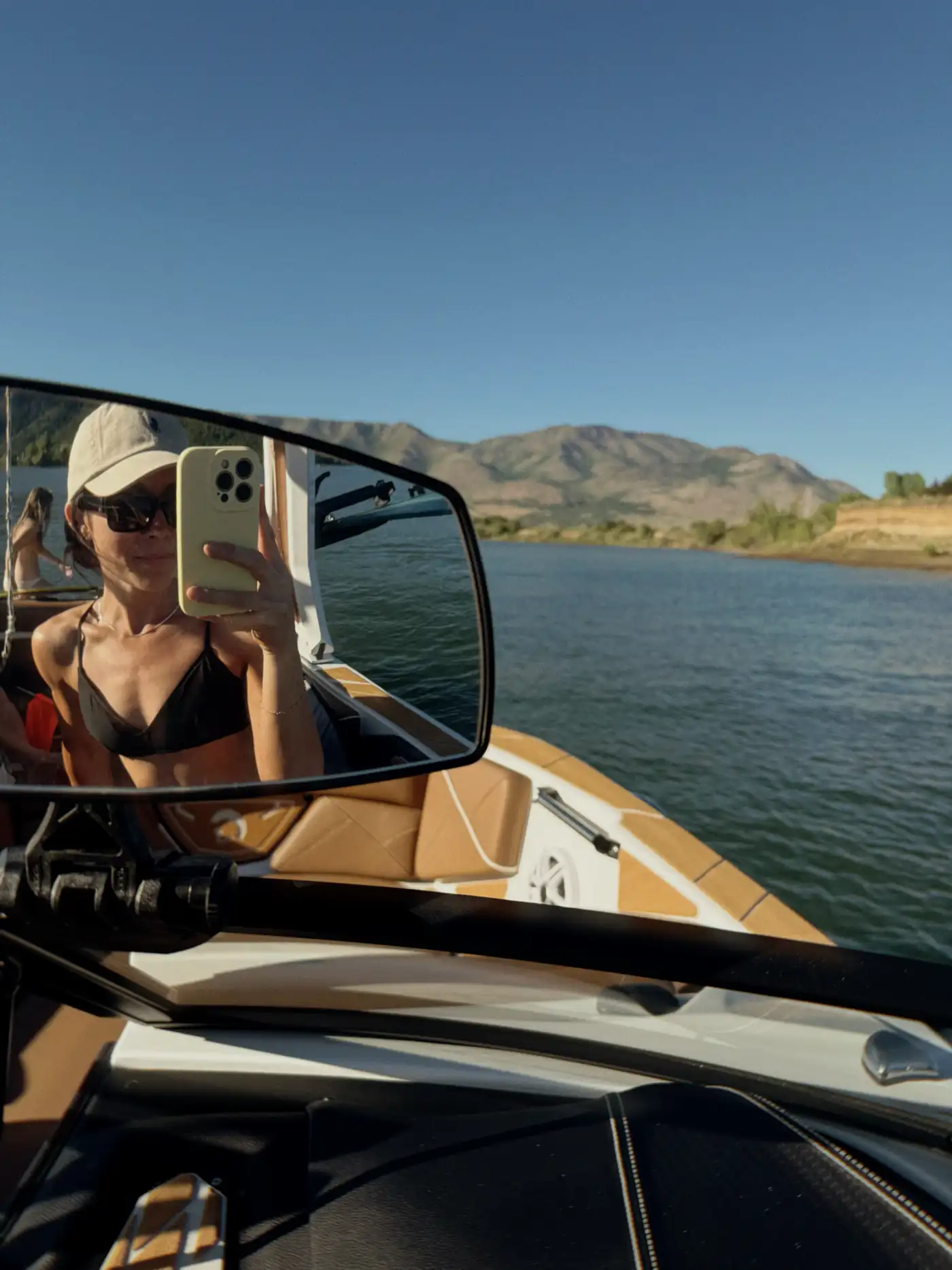 Out on the lake after class