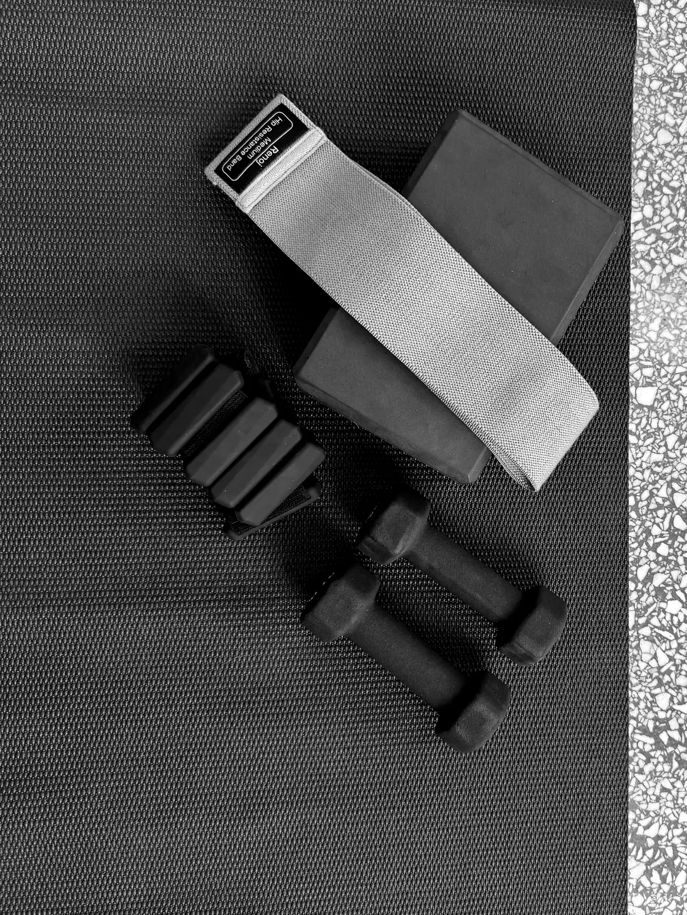 Patio Mat Pilates at Lotus Cafe